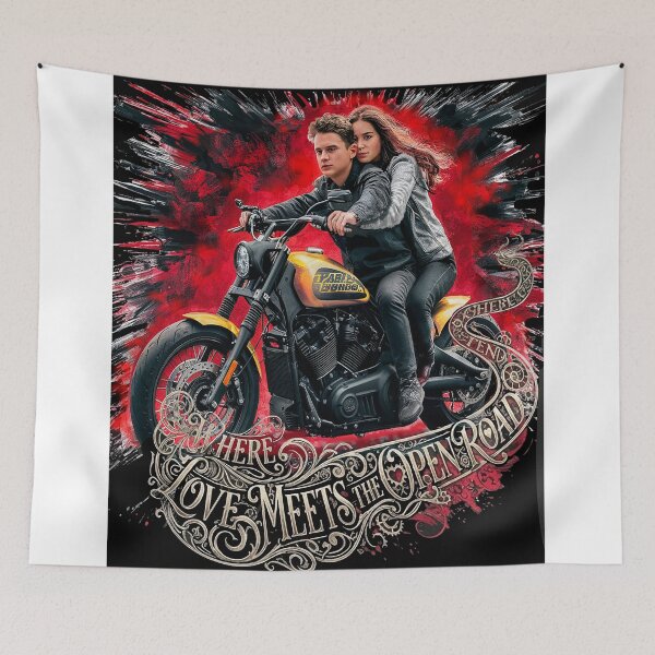 Item preview,  Where Love Meets the Open Road designed and sold by Concept-Hub.