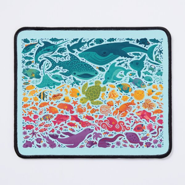 Item preview, Sea Life Spectrum : light blue designed and sold by Wayne Minnis.