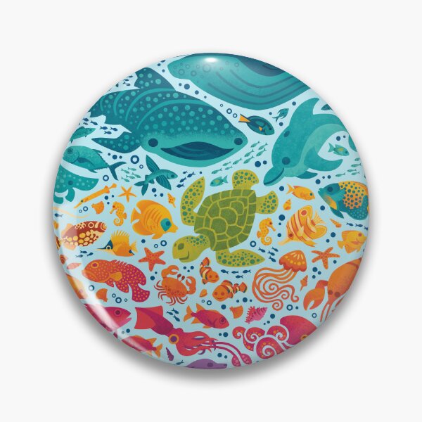 Item preview, Sea Life Spectrum : light blue designed and sold by Wayne Minnis.