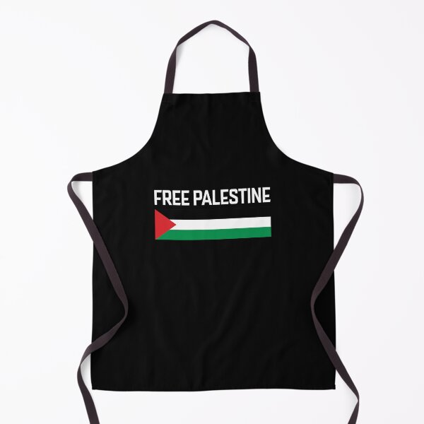 Item preview, Free Palestine Palestinian Arabic Flag of Freedom -White designed and sold by Hurriyyatee.