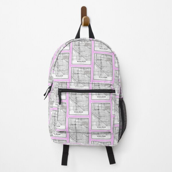 Item preview, Minimalist Hialeah Map designed and sold by Tamas Das.