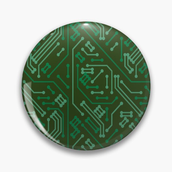 Item preview, The Retro-Futurist Circuitry Green  designed and sold by TexSta.