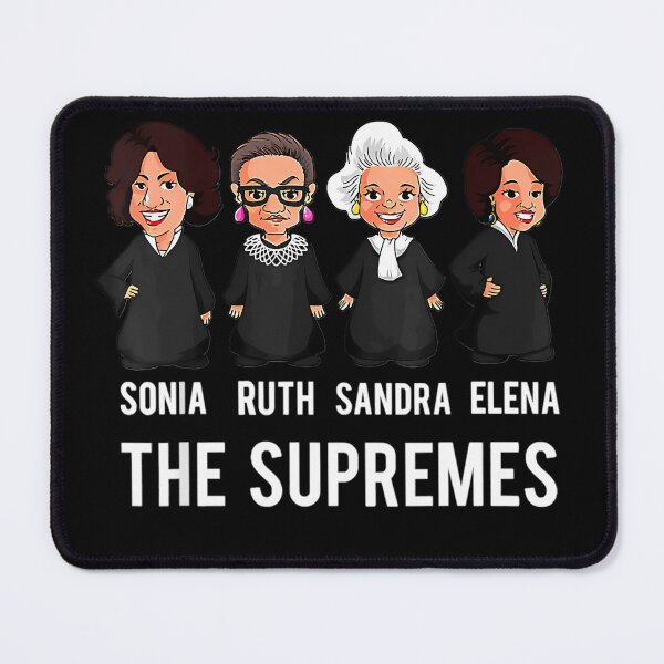 Item preview, Four Female Justices Cartoon designed and sold by deathfallstudio.