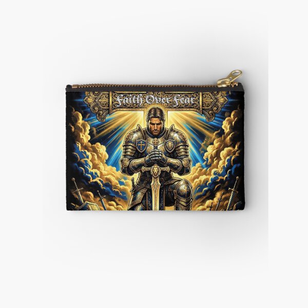 Item preview, Faith Over Fear Put On The Full Armor Of God Christian Warrior Design designed and sold by thepixfactory.