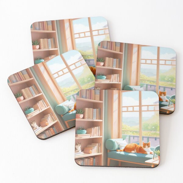 Item preview, Interior - Domestic Cat, Relaxed and Luminous Atmosphere designed and sold by World-Pets.