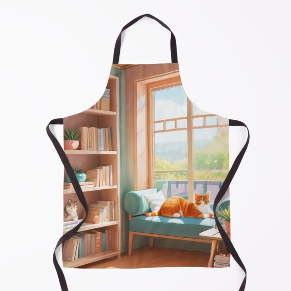 Item preview, Interior - Domestic Cat, Relaxed and Luminous Atmosphere designed and sold by World-Pets.
