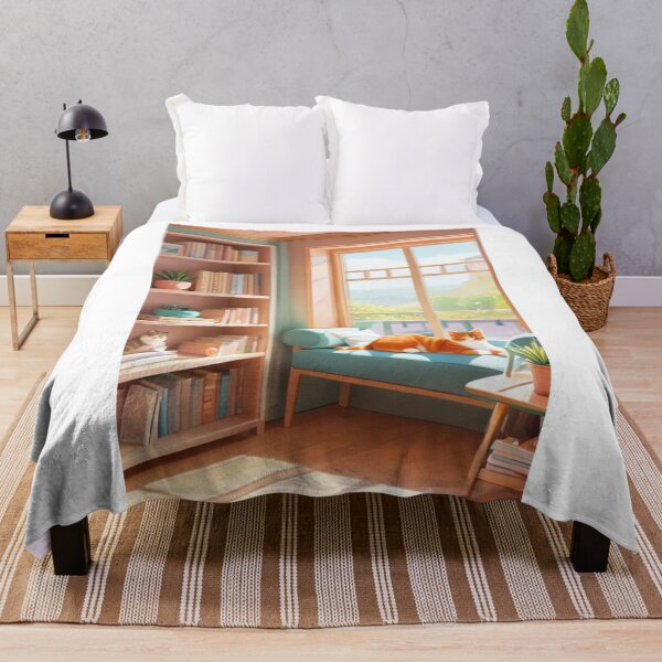 Item preview, Interior - Domestic Cat, Relaxed and Luminous Atmosphere designed and sold by World-Pets.