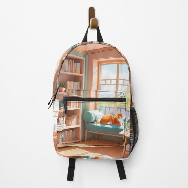 Item preview, Interior - Domestic Cat, Relaxed and Luminous Atmosphere designed and sold by World-Pets.