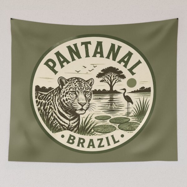 Item preview, Pantanal - Brazil designed and sold by GoodOldVintage.