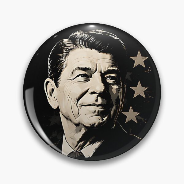 Item preview, Ronald Reagan Patriotic Portrait T-Shirt designed and sold by DealNest.