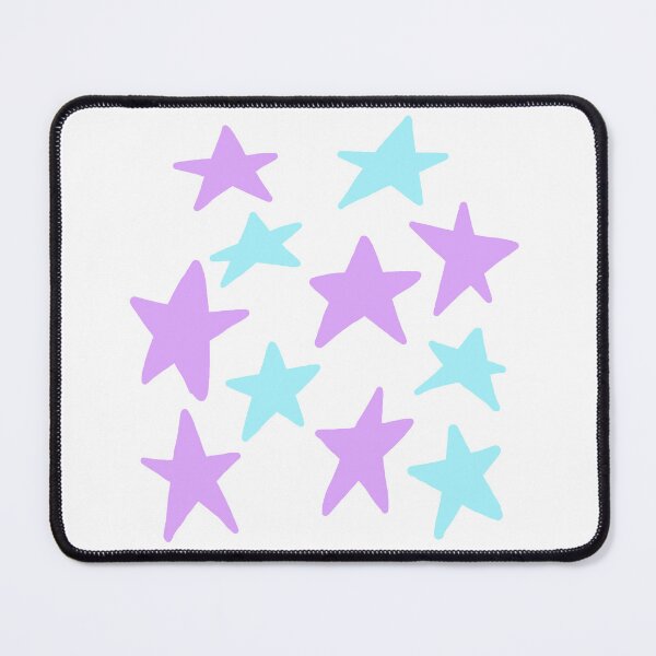 Item preview, Pink and blue stars designed and sold by Narcissus6.