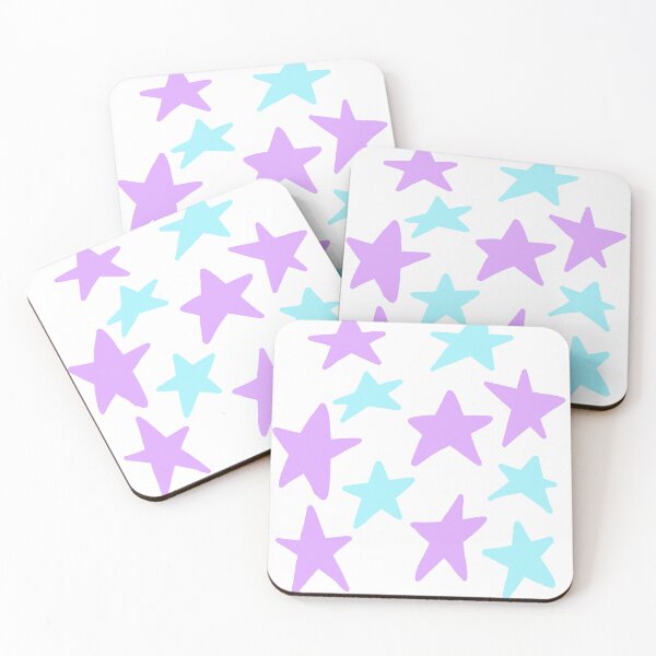 Item preview, Pink and blue stars designed and sold by Narcissus6.