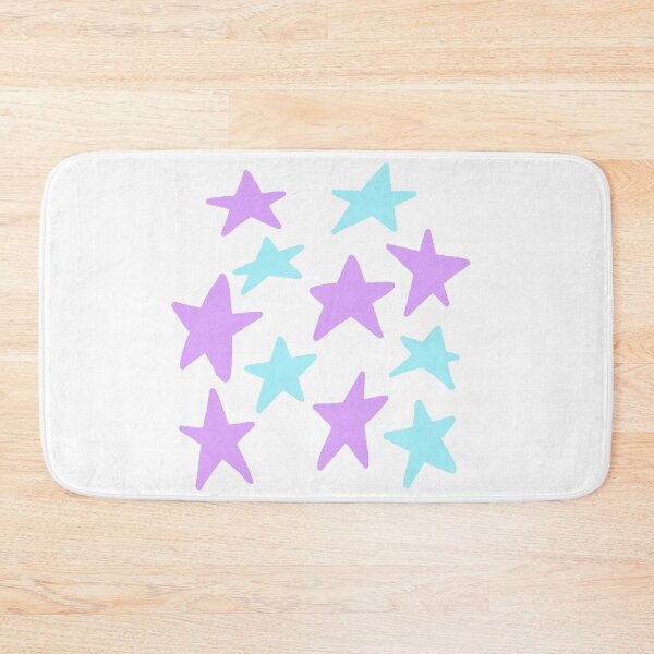 Item preview, Pink and blue stars designed and sold by Narcissus6.