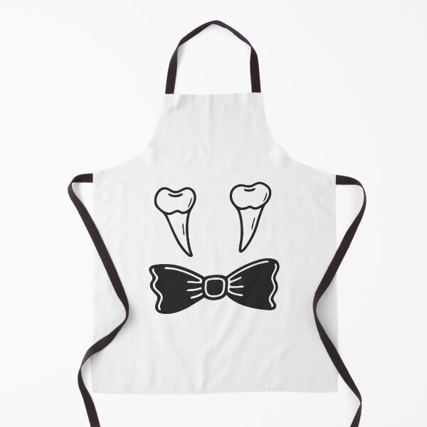 Item preview, A set of vampire fangs resting next to a neatly tied black bow tie designed and sold by rasagamastore.