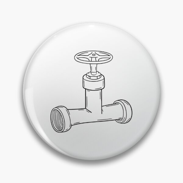 Item preview, A pipe connection with a visible valve located under the sink designed and sold by rasagamastore.