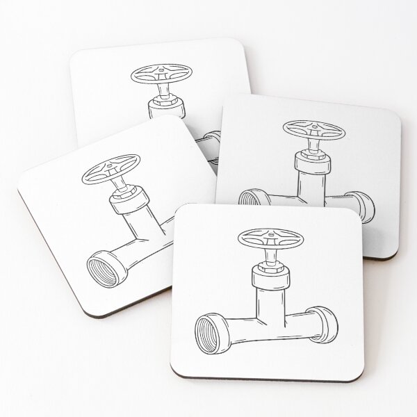 Item preview, A pipe connection with a visible valve located under the sink designed and sold by rasagamastore.