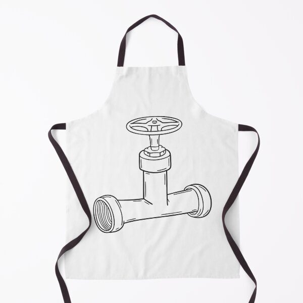 Item preview, A pipe connection with a visible valve located under the sink designed and sold by rasagamastore.