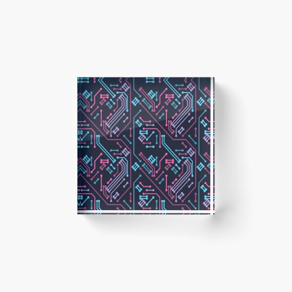 Item preview, The Retro-Futurist Circuitry Neon designed and sold by TexSta.