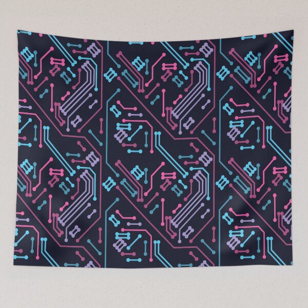 Item preview, The Retro-Futurist Circuitry Neon designed and sold by TexSta.