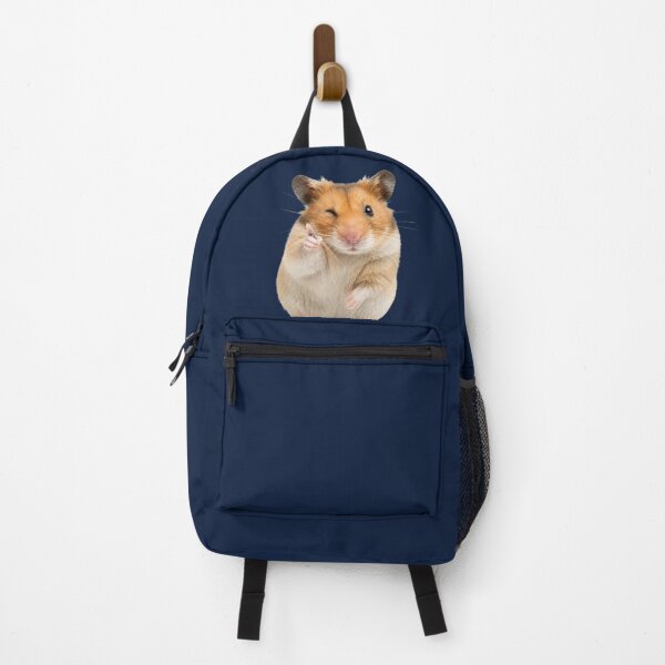 Item preview, Funny Winking Golden Hamster Motivation Illustration designed and sold by bosamji.