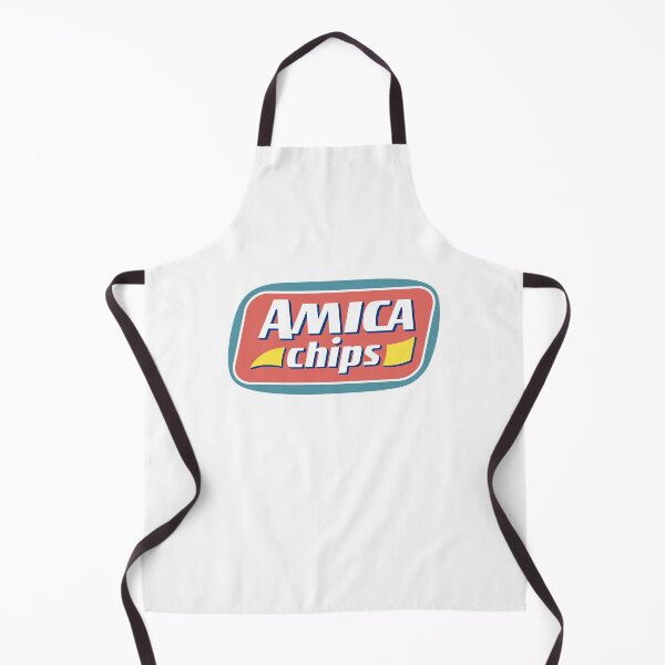 Item preview, Amica Chips Vintage Snack Badge Design designed and sold by chinbza.