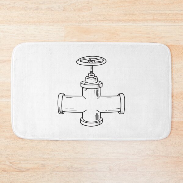 Item preview, A plumbing joint showing a valve beneath the kitchen sink designed and sold by rasagamastore.
