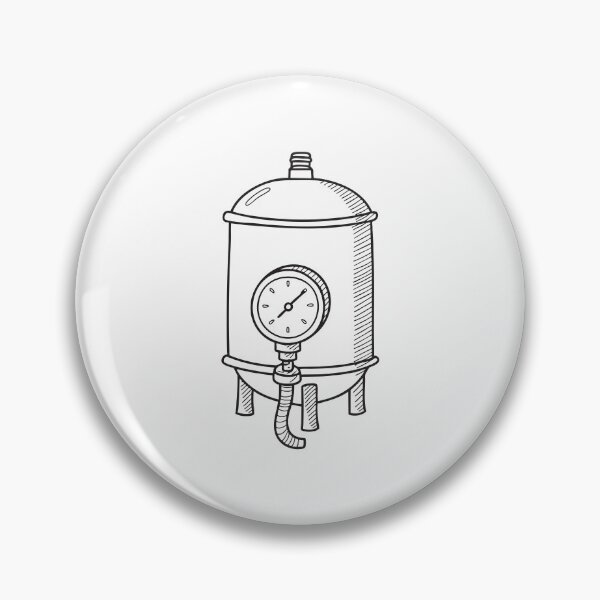 Item preview, A boiler tank with a pressure valve attached in a dark basement designed and sold by rasagamastore.