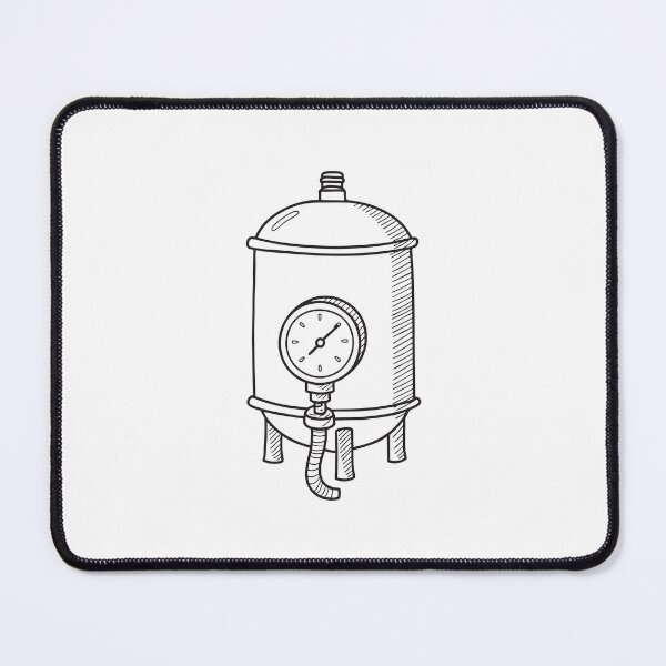 Item preview, A boiler tank with a pressure valve attached in a dark basement designed and sold by rasagamastore.