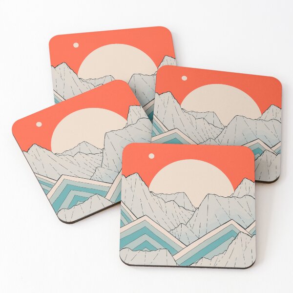 Item preview, Waves by the mountains designed and sold by Swadeillustrations.
