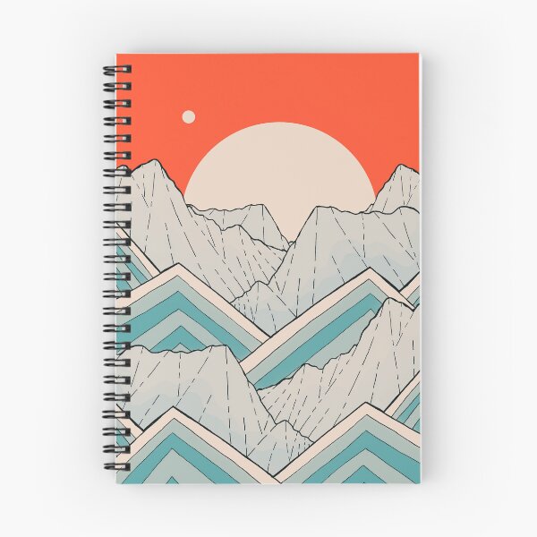 Item preview, Waves by the mountains designed and sold by Swadeillustrations.