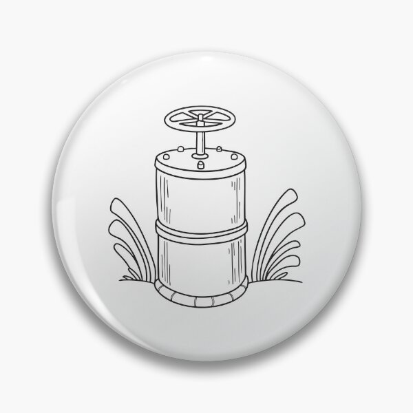 Item preview, A corroded valve fixed to an old metal barrel in a backyard designed and sold by rasagamastore.