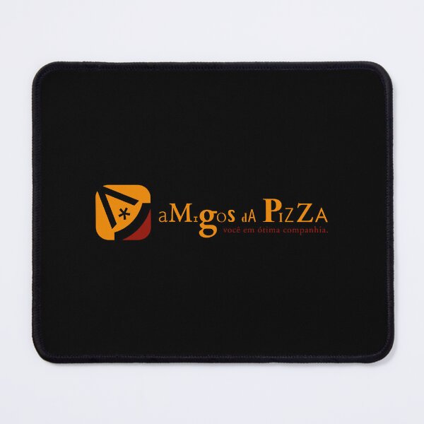Item preview, Amigos da Pizza Slice Orange Logo designed and sold by chinbza.