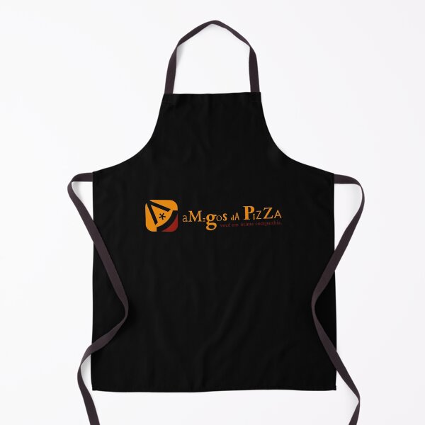 Item preview, Amigos da Pizza Slice Orange Logo designed and sold by chinbza.
