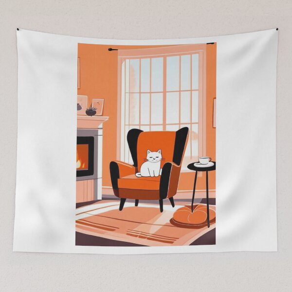 Item preview, Interior - Domestic Cat, Rest and Relaxation designed and sold by World-Pets.