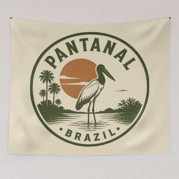 Item preview, Pantanal - Brazil designed and sold by GoodOldVintage.