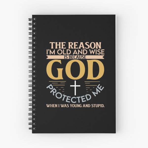 Item preview, God Protected Me When I Was Young Funny Christian Old Age designed and sold by haitrieuic96.