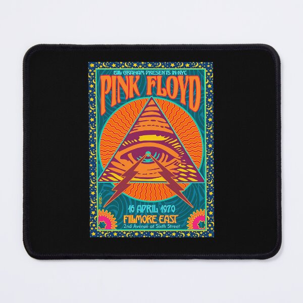 Item preview, Psychedelic Pyramid Eye Concert Poster designed and sold by pixelandmerch.