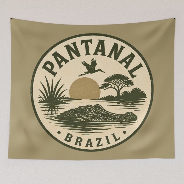 Item preview, Pantanal - Brazil designed and sold by GoodOldVintage.
