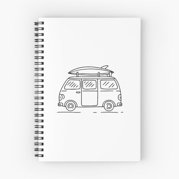 Item preview, A surfboard securely fastened to the roof of a car designed and sold by rasagamastore.