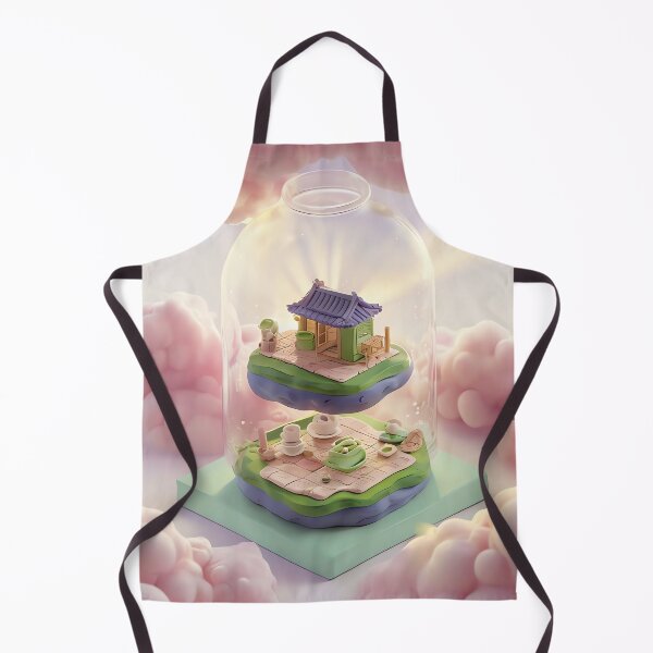Item preview, Teahouse in the Clouds designed and sold by ONYX Pixee.