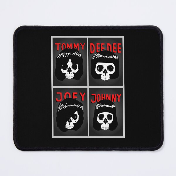 Item preview, Four Skulls With Hair Band Member Parody designed and sold by pixelandmerch.