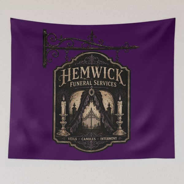 Item preview, Hemwick Funeral Services Trade Sign designed and sold by agearb.