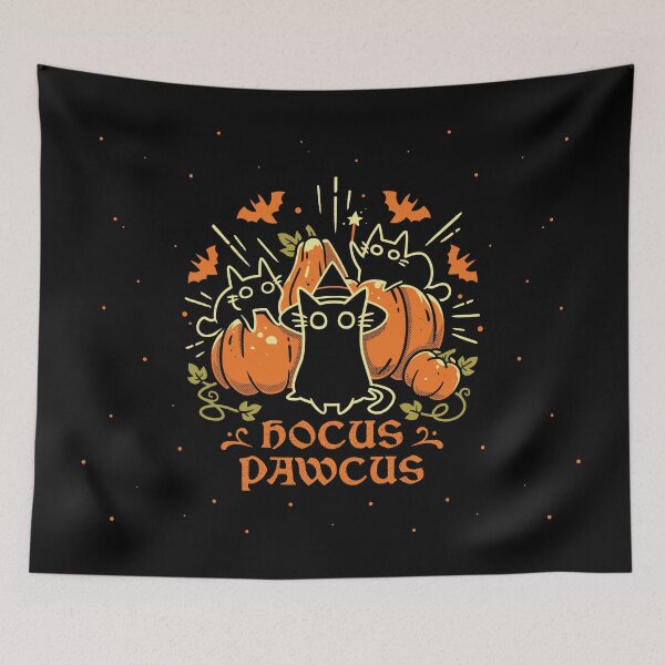 Item preview, Hocus Pawcus - Halloween Cats designed and sold by Snouleaf.