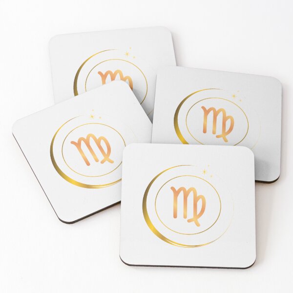Item preview, Minimalist Virgo Zodiac Sign Golden Moon Astrology Design designed and sold by MadeByMira.