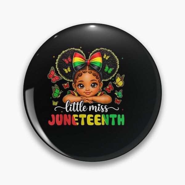 Item preview, Little Miss Juneteenth Black African June 19th Girls designed and sold by bowenugztre.