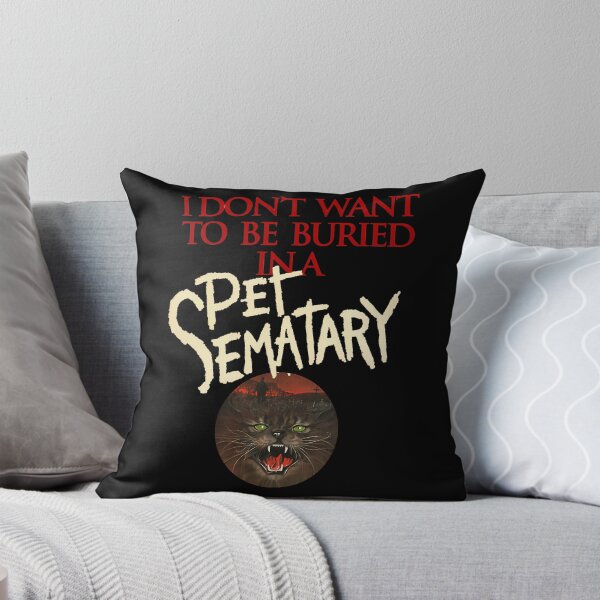 Item preview, Menacing Cat Graveyard Typography designed and sold by pixelandmerch.