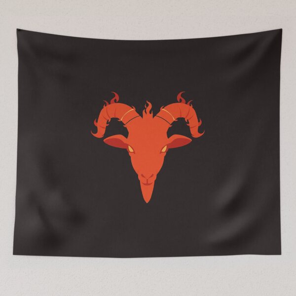 Item preview, Fire Goat 2027 Chinese Zodiac Year of the Goat Lucky Symbol designed and sold by Lucky 777.
