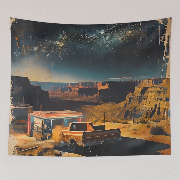 Item preview, Midnight Canyon Oasis designed and sold by ONYX Pixee.