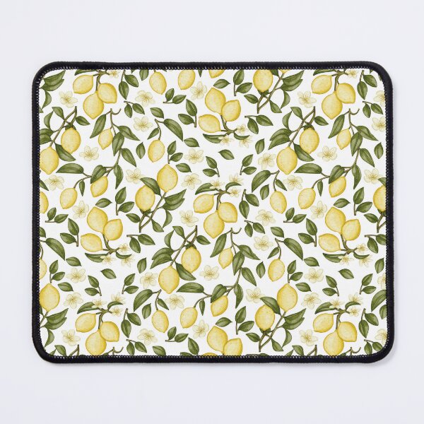 Item preview, Botanical Watercolor Lemons Table Runner and Bedding Pattern designed and sold by svitlaarty.