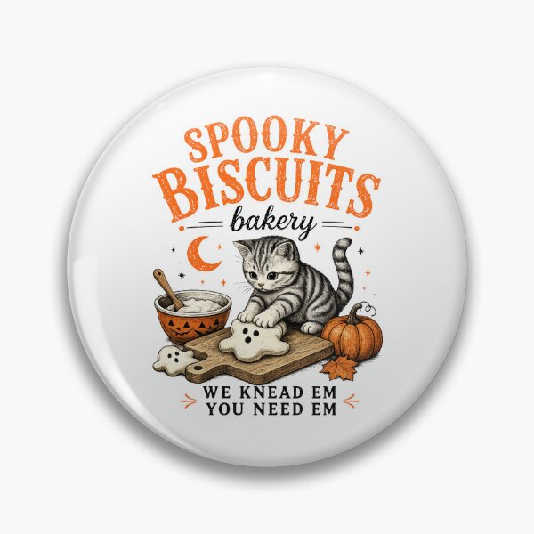 Item preview, Spooky Biscuits Bakery We Knead Em You Need Em, designed and sold by Muslims_place.